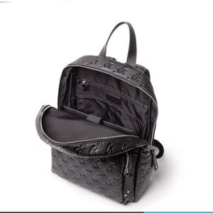 GLAMAHOLIC blk matte bookbag